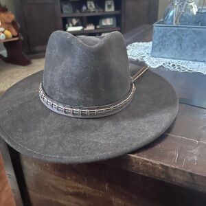 Stampede Wool Felt Hat Brown Indiana